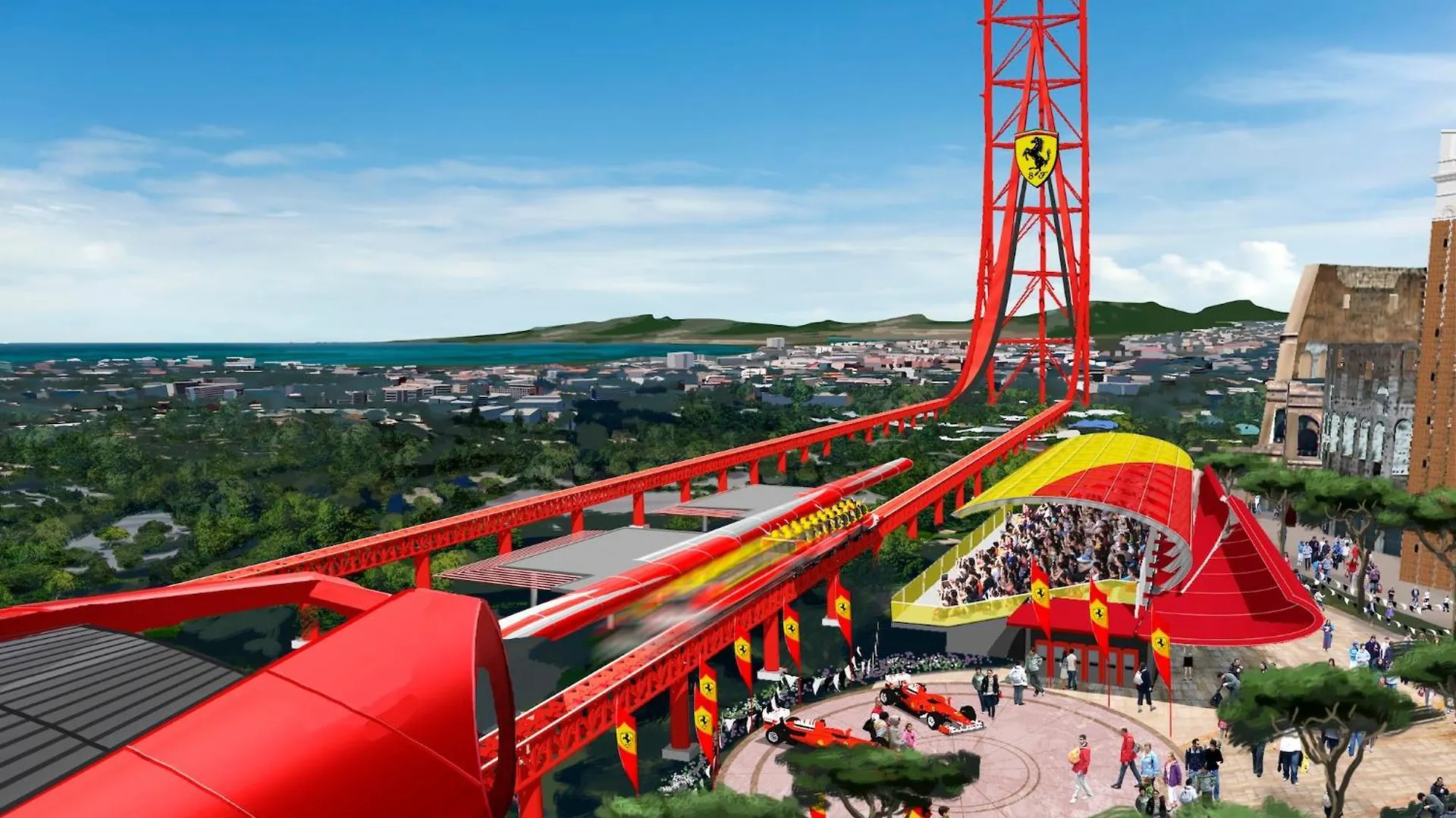 Enjoy The Beach, Port Aventura And Ferrari Land Salou